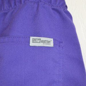 Grey's Anatomy PURPLE scrub pants (REGULAR length)